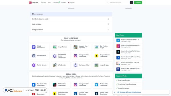 coontool.com screenshot