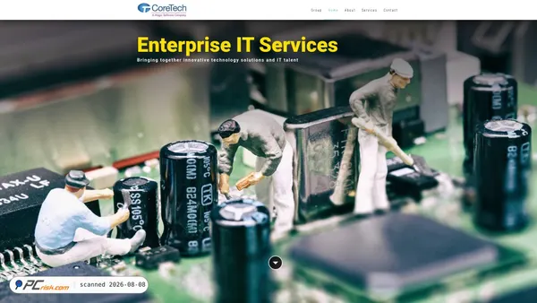 coretech.com screenshot