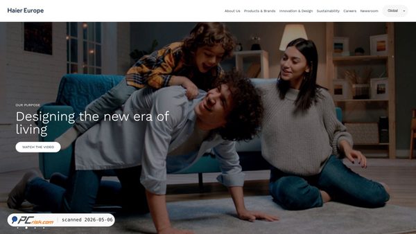 corporate.haier-europe.com screenshot