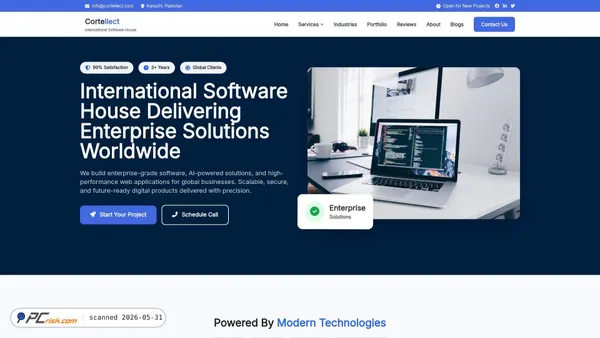 cortellect.com screenshot