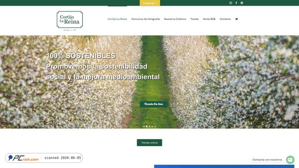cortijolareina.com screenshot