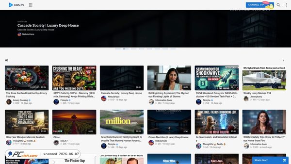 cos.tv screenshot