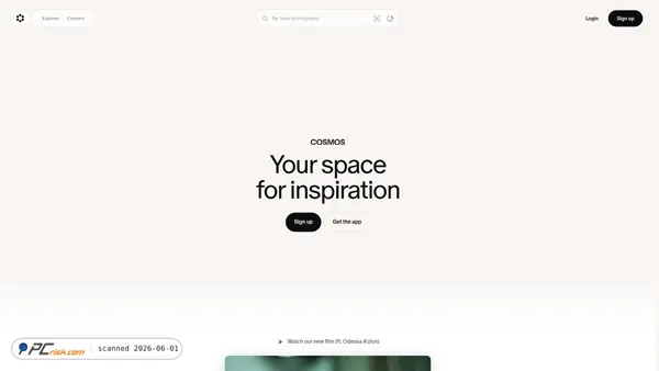 cosmos.so screenshot