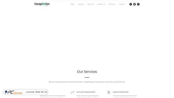 couragedotcom.com screenshot