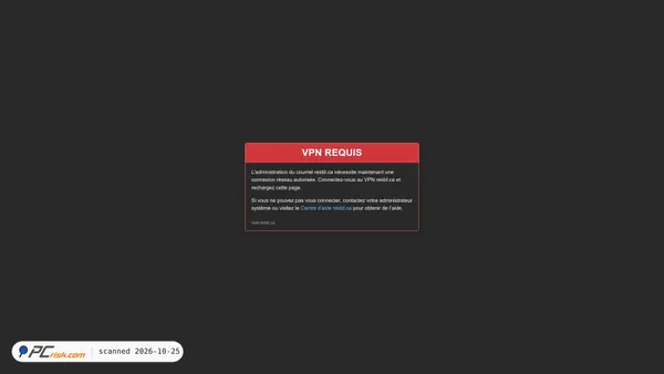 courriel.reidd.ca Screenshot