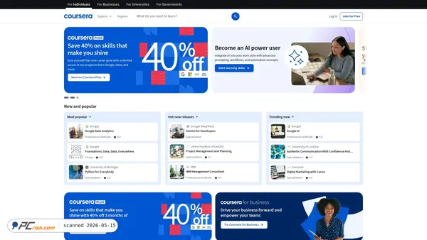 coursera.org screenshot