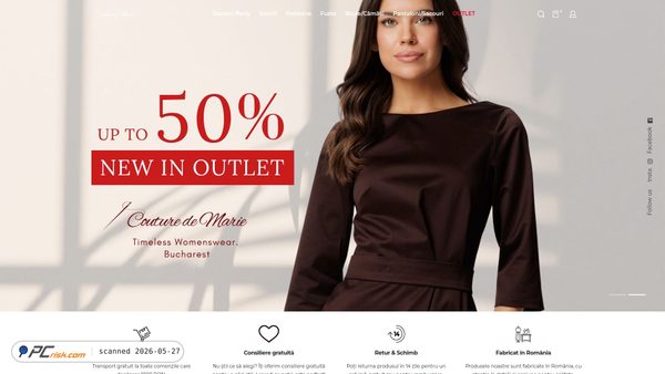 couturedemarie.ro screenshot