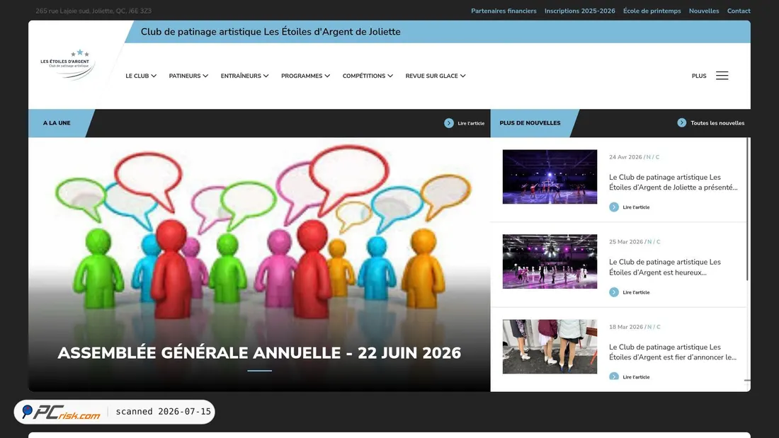 Screenshot of cpajoliette.com