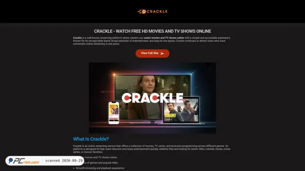 crackle.re screenshot