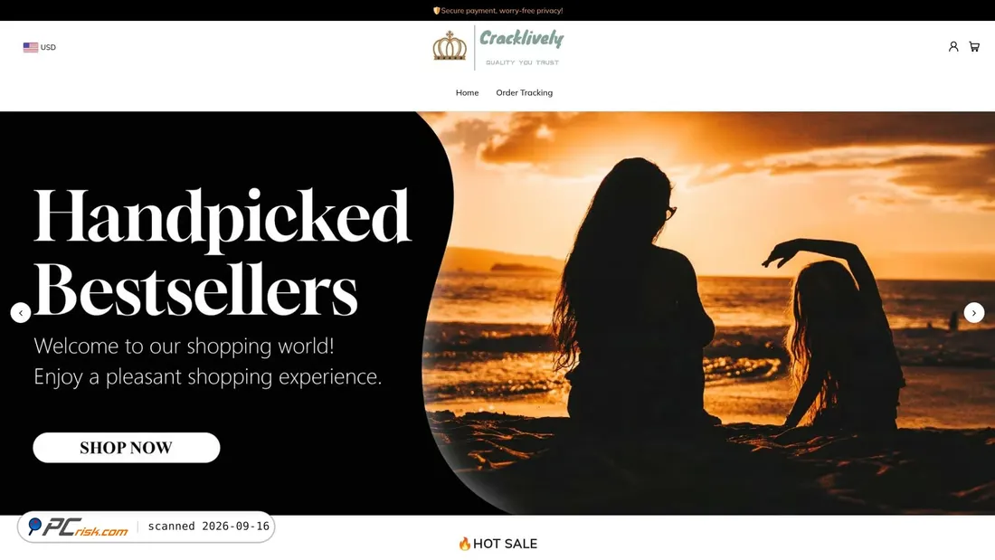 Screenshot of cracklively.com