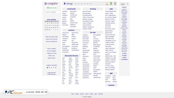 craigslist.org screenshot