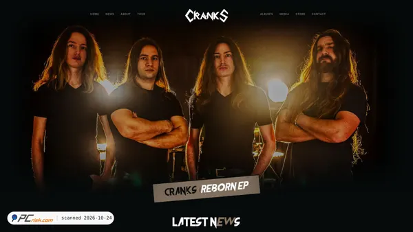 cranks.fr screenshot