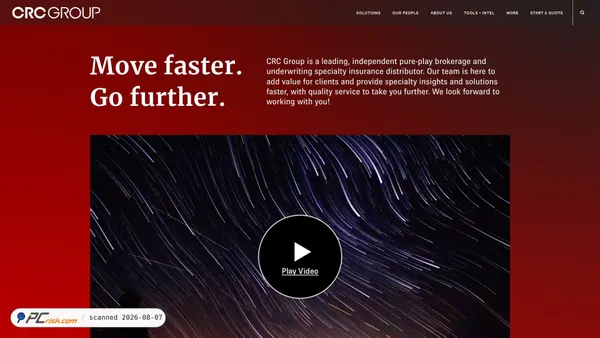 crcgroup.com screenshot