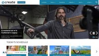 Captura de ecrã de createtv.com