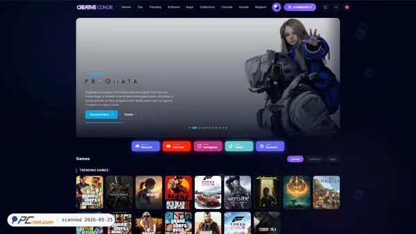creativeconor.com screenshot