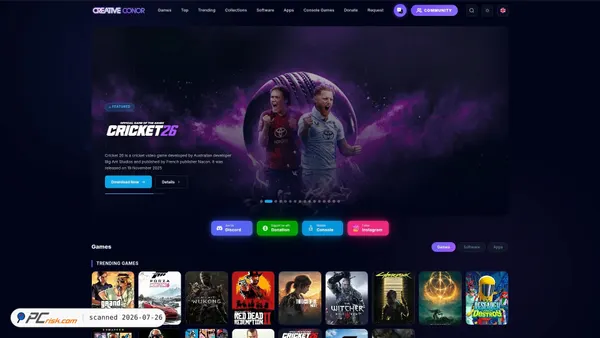 creativeconor.com screenshot