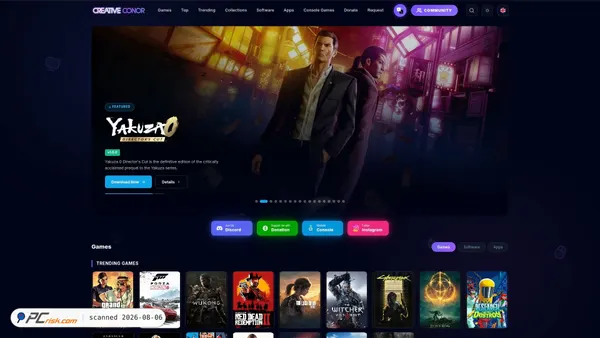 creativeconor.com screenshot