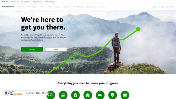 creditkarma.com screenshot