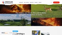 crestlineenvironmental.com screenshot