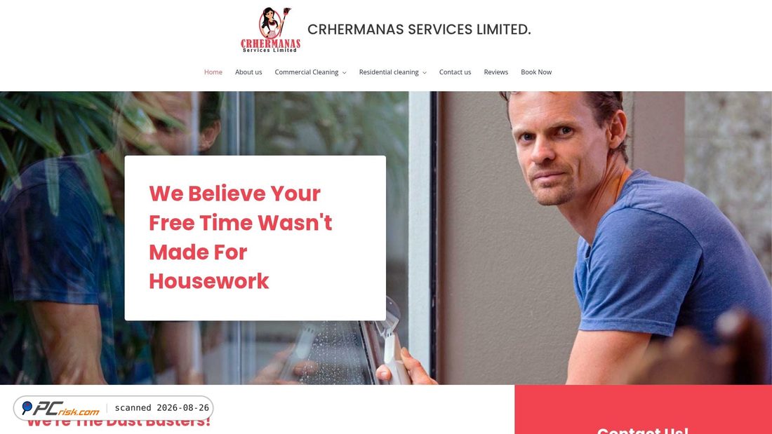 Screenshot von crhermanas.com