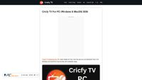cricfy.net screenshot