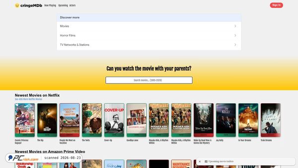 cringemdb.com screenshot