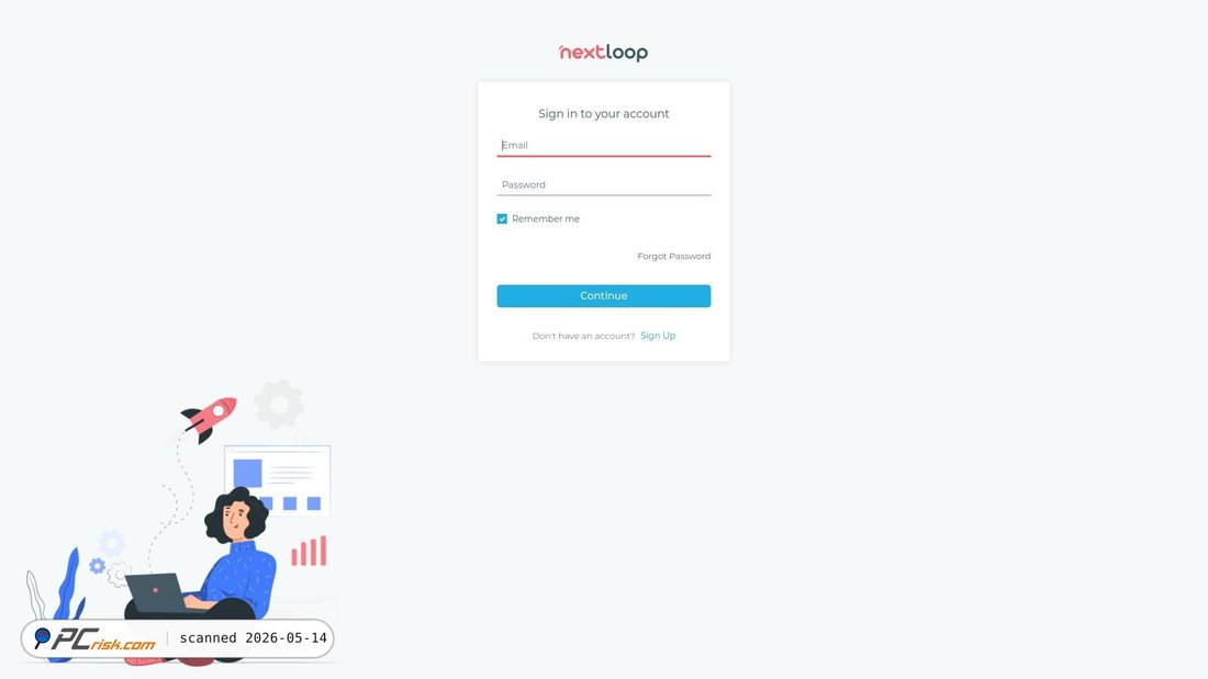 Zrzut ekranu crm.nextloop.net
