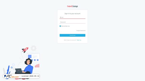 crm.nextloop.net screenshot