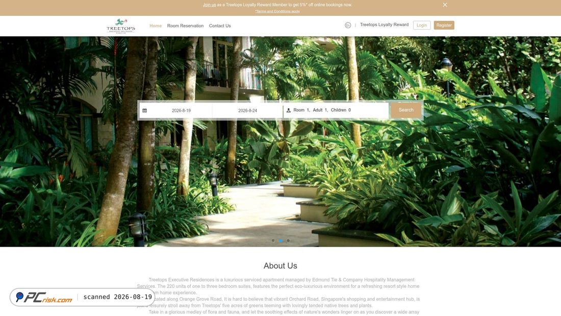 Screenshot von crm.treetops.com.sg