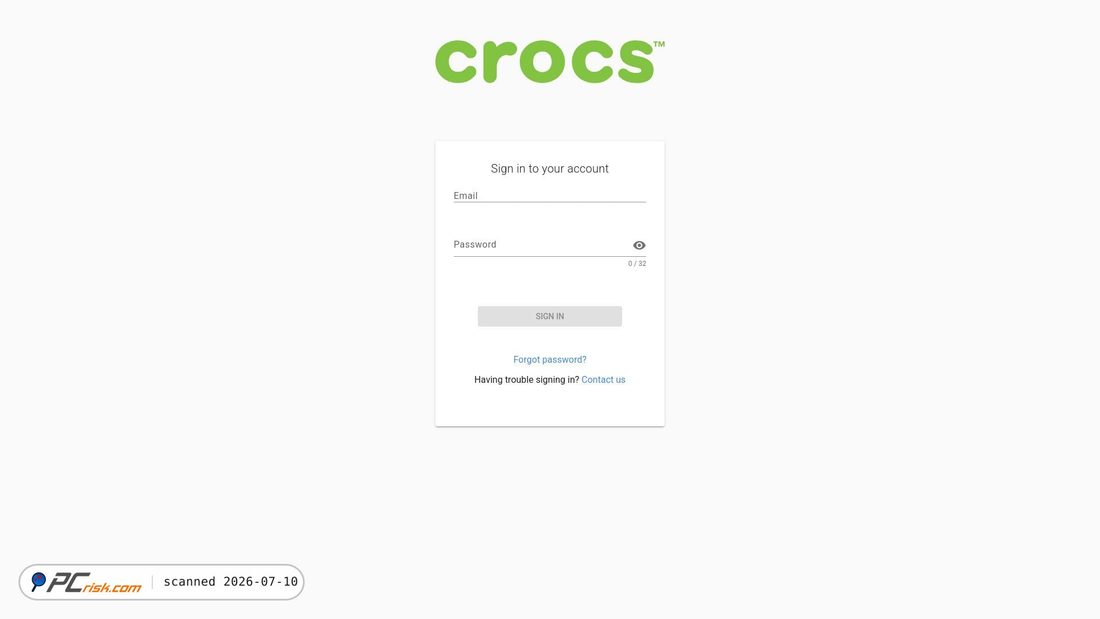 Screenshot of crocsmindwire.com