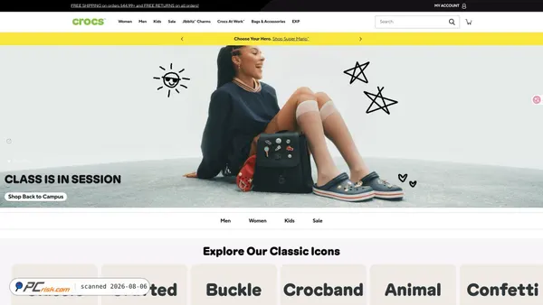 crocsmkt.com screenshot