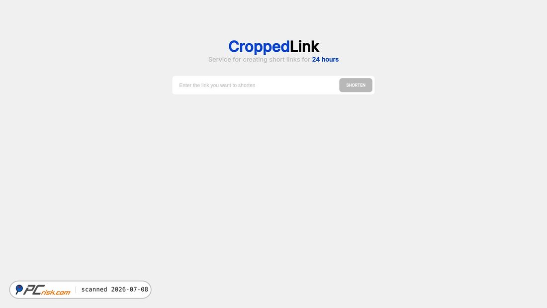Screenshot of cropped.link