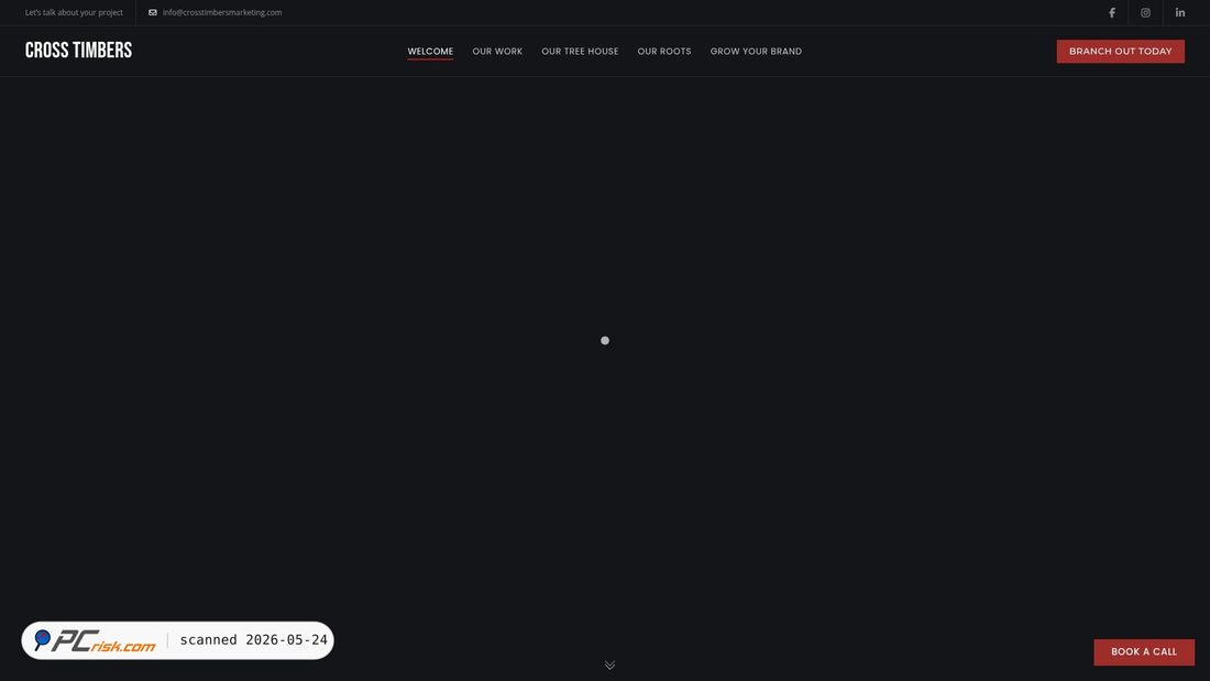 Screenshot of crosstimbersmarketing.com