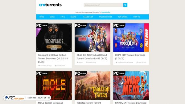 crotorrents.com screenshot