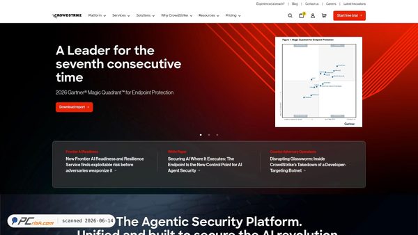 crowdstrike.com screenshot
