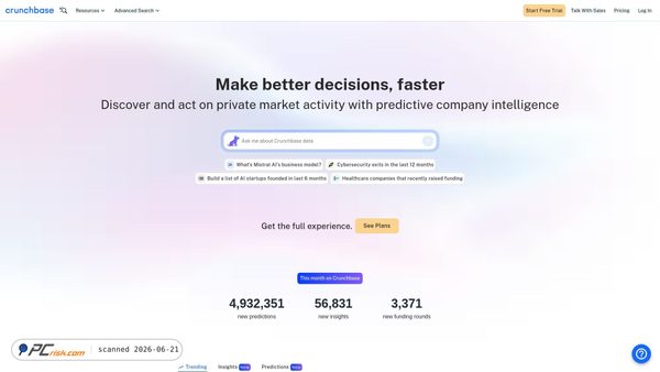 crunchbase.com screenshot