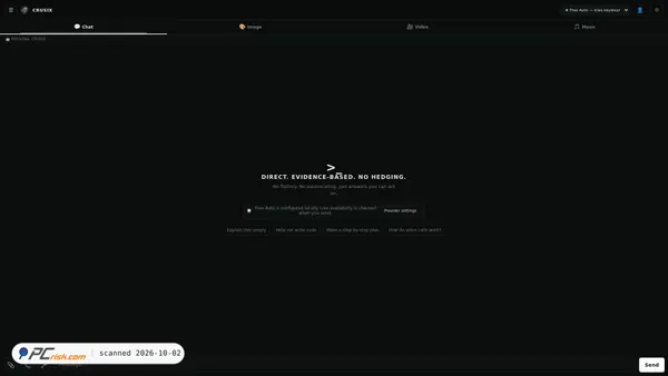 crusix-ai.vercel.app screenshot