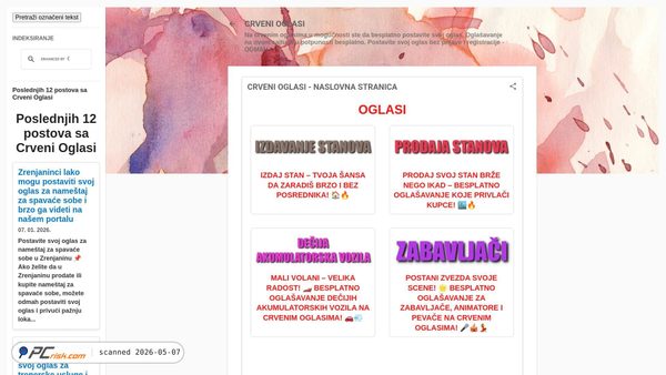 crvenioglasi.blogspot.com screenshot