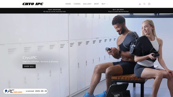cryoipc.com.au Screenshot