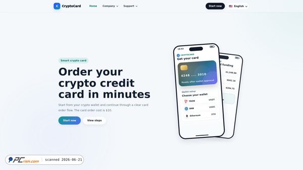 crypto-cardwallet.com screenshot