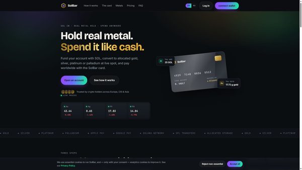 cryptomasters.io Screenshot