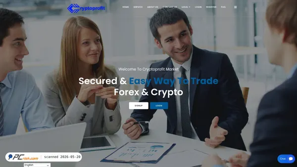 cryptoprofitmarket.com screenshot