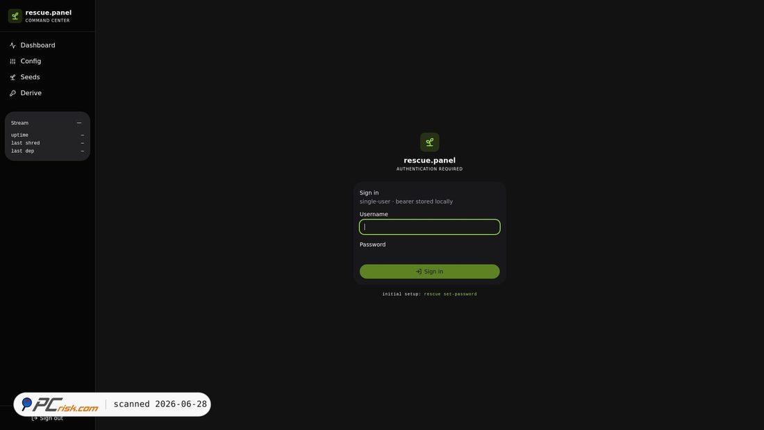 Screenshot of cryptorescue.cfd