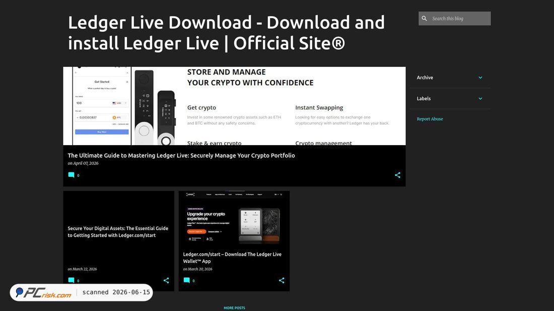 Screenshot of cryptowalleet.blogspot.com