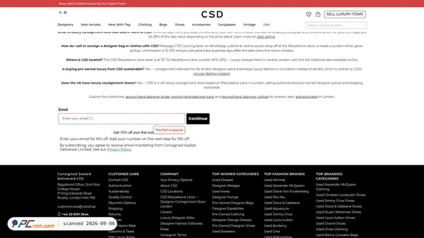 csd.shop Screenshot