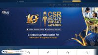 Captura de ecrã de csr.indiahealthsummit.com