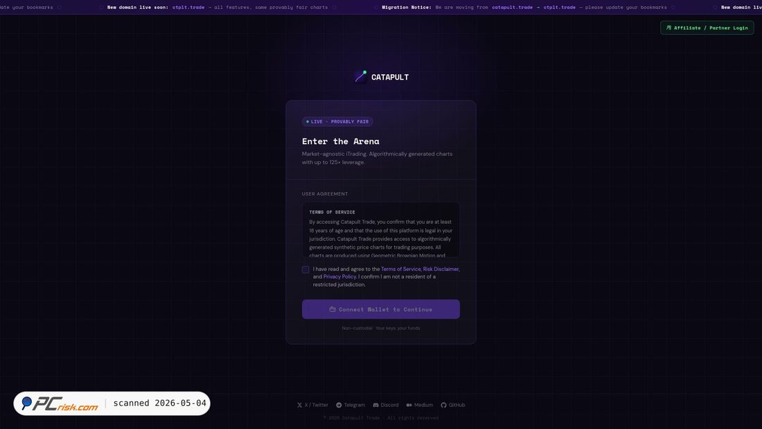 Screenshot of ctplt.trade