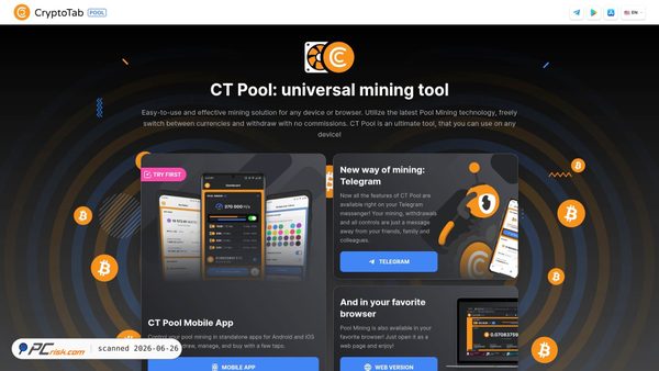 ctpool.net screenshot