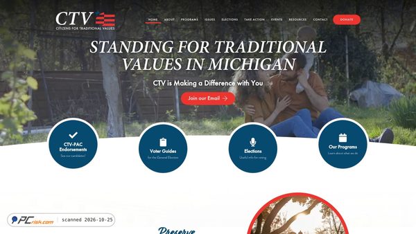 Zrzut ekranu ctvmichigan.org