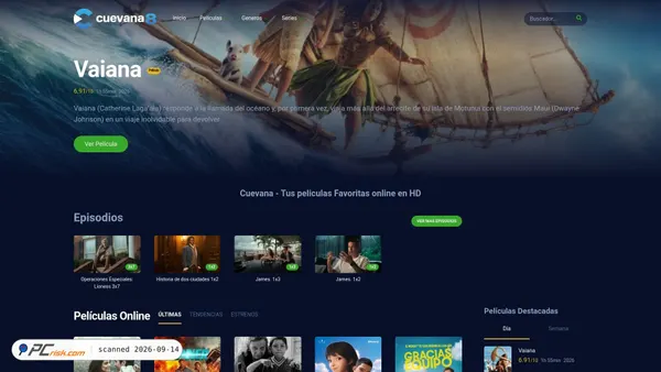 cuevana8.plus Screenshot
